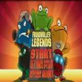 Dwonload Frog and vollyball Cell Phone Game